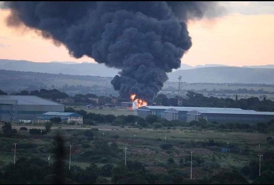 South Africa - Fire at Waterkloof Air Force Base has been contained - SANDF spokesperson