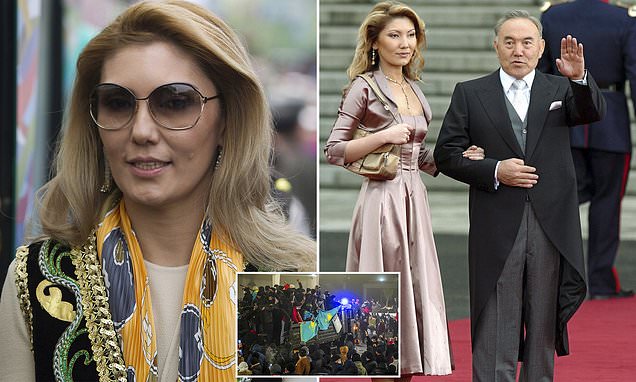 Kazakh despot's daughter, 41, splashed £220m fortune on £18m luxury jet and £8.75m mansion in London spending spree