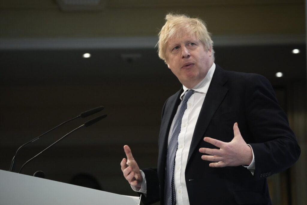 UK’s Johnson Says Sanctions May Not Stop Putin as Russian Official Accuses the West of ‘Warmongering’