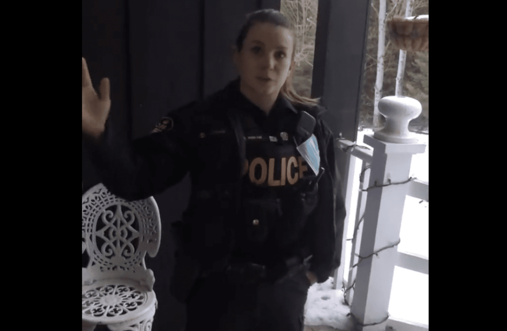 BREAKING: Ontario Police Knock on Doors of Canadians Who Expressed Support For Trucker’s For Freedom on Facebook [VIDEO]