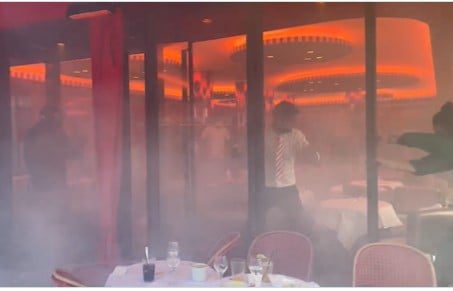 TYRANNY: Police Throw Tear Gas Inside Cafe’s And Chase Peaceful Demonstrators Down The Street With Batons At Paris Freedom Protest [VIDEO]