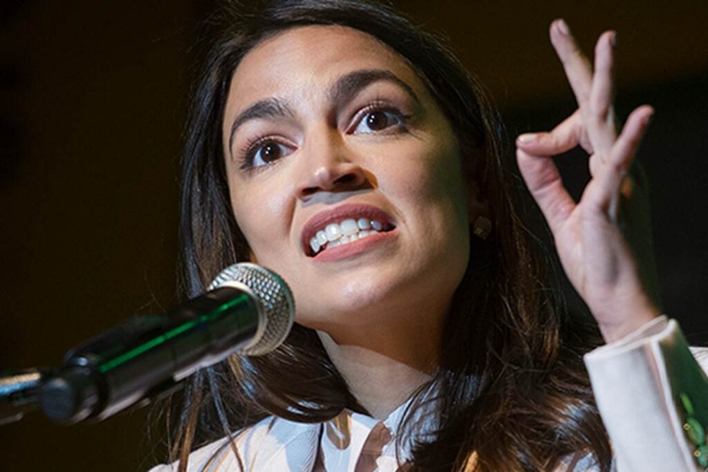 Socialist Darling AOC Avoids Commoners, Flies First-Class From Texas to New York