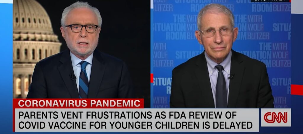 Fauci and CNN Are Freaking Out About FDA Delaying Approval Process For Baby Injections
