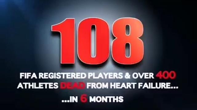 108 FIFA REGISTERED PLAYERS AND OVER 400 ATHLETES DEAD IN SIX MONTHS
