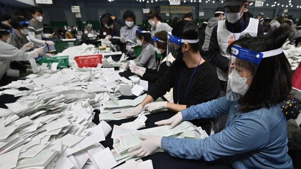 COVID Positive? In South Korea, You Might Be Barred From Voting.