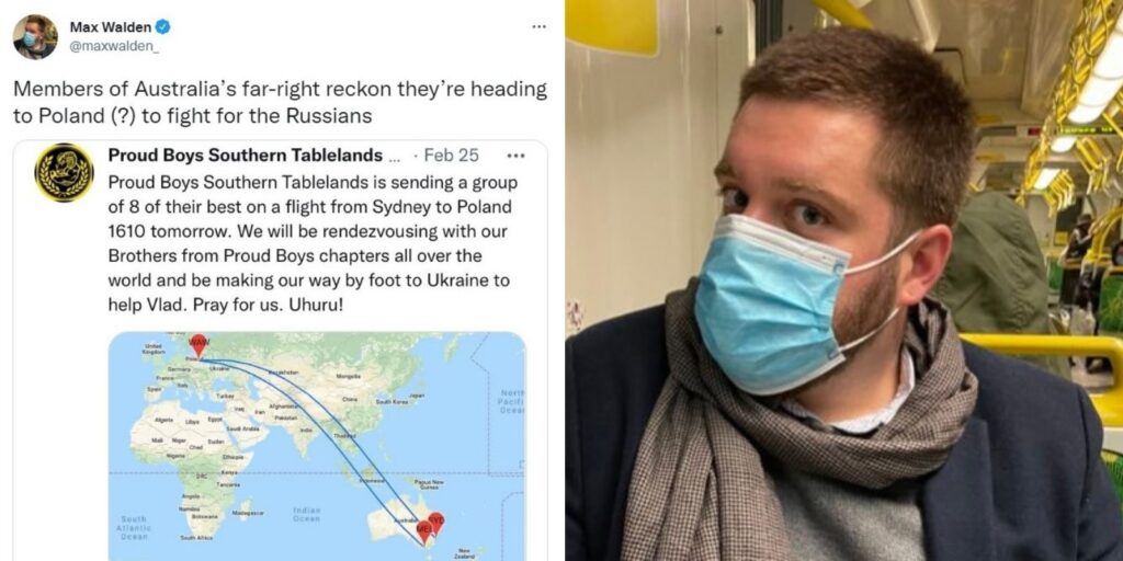 Journalists spread hoax that Proud Boys are sending brigade of fighters to help Russia