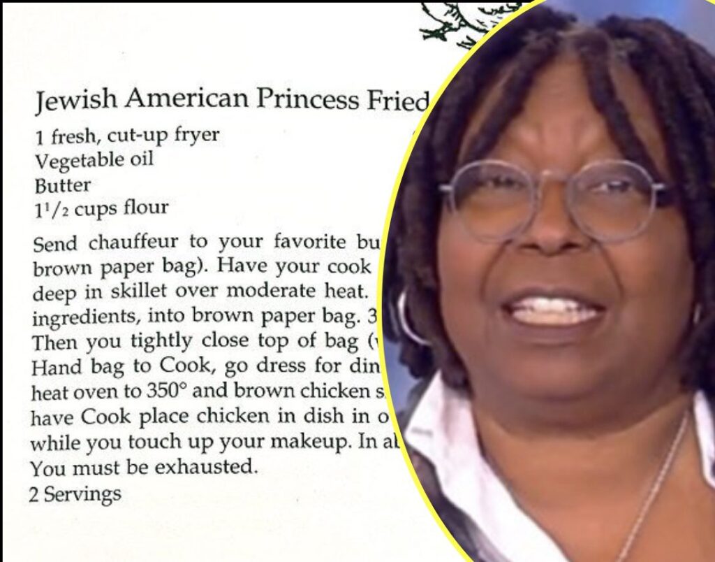 Unearthed “Anti-Semitic” Recipe Submission To Jewish Cookbook by Caryn Johnson, AKA “Whoopi Goldberg” Is Revealed...”The View” Host is Slammed For Fake Jewish Past