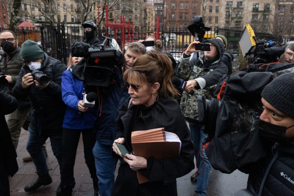 First Witness in Palin Defamation Trial Concludes Testimony