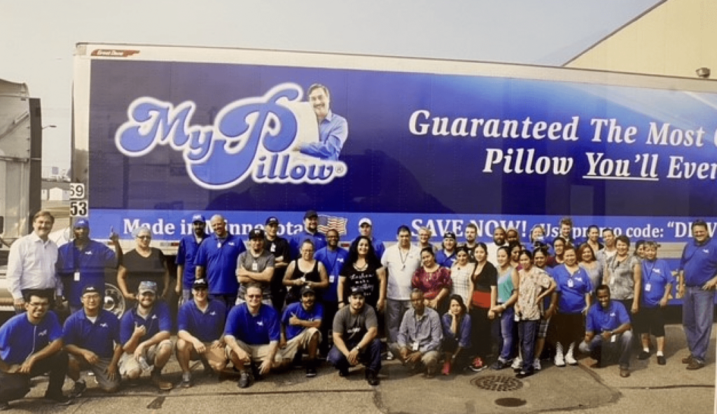 AMAZING! Mike Lindell’s My Pillow Employees Will Make and Package 10,000 Pillows To Be Donated To Canadian Truckers