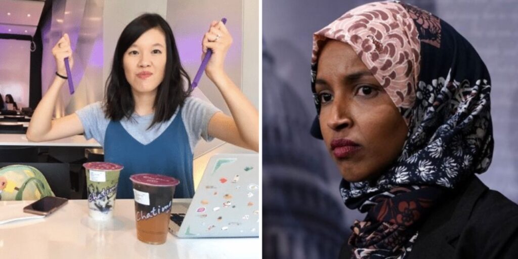Ilhan Omar slams journalist for smearing Canadian café owner over her donation to truckers