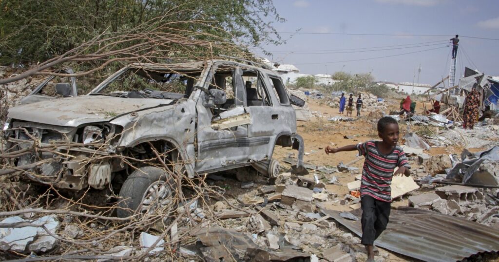 Thirteen killed, 18 wounded in suicide blast at Somali restaurant