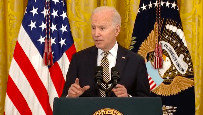 WHAT??? Biden Stuns With Bizarre Speech: “I bet everybody knows somebody...that in an intimate relationship... the guy takes a revealing picture of his naked friend... and then blackmails that person” [VIDEO]