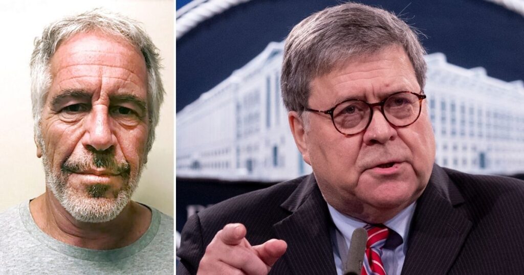Former AG Bill Barr Says He Has Seen Epstein Prison Footage, And It Proves a Leading Theory