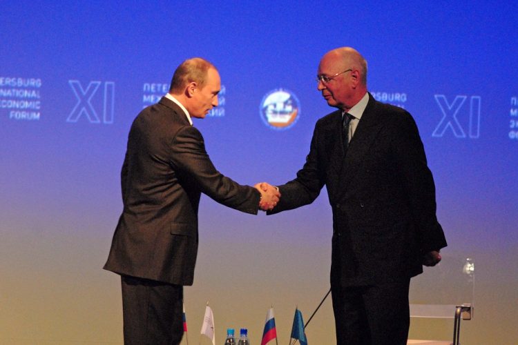 Klaus Schwab Ends Friendship With Putin Over Ukraine Escalation