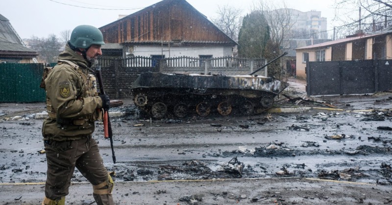 Ukrainian Police Said They Conducted “Clearing Op” in Bucha a Day Before Dead Body Videos Emerged