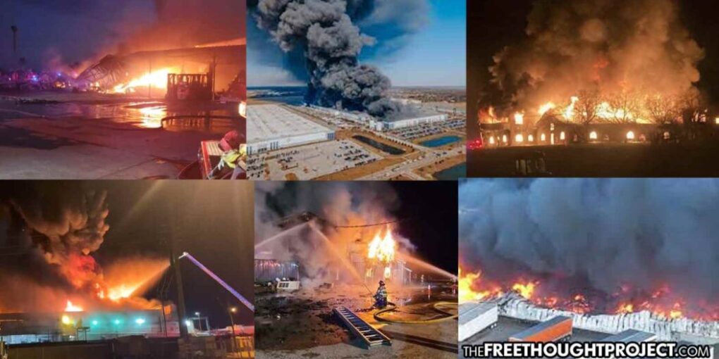 SEVERAL Very Large Food Processing & Distribution Plants Have Recently Exploded or Burned Down
