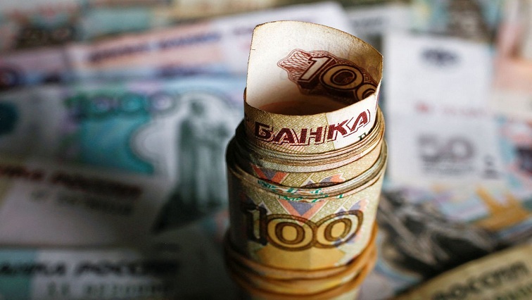 Rouble firms for ninth session in Moscow, stocks jump eyeing gas saga