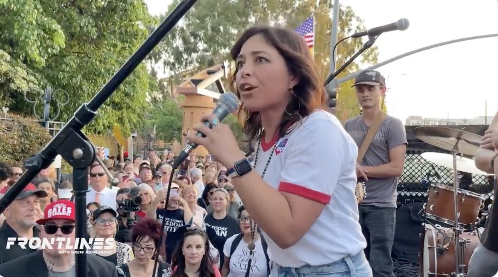 OUCH! Disney Cast Member Joins Large Group of Protesters At Entrance to Disney HQ in CA [VIDEO]