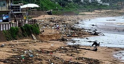 KZN floods: Durban's beaches closed over Easter weekend