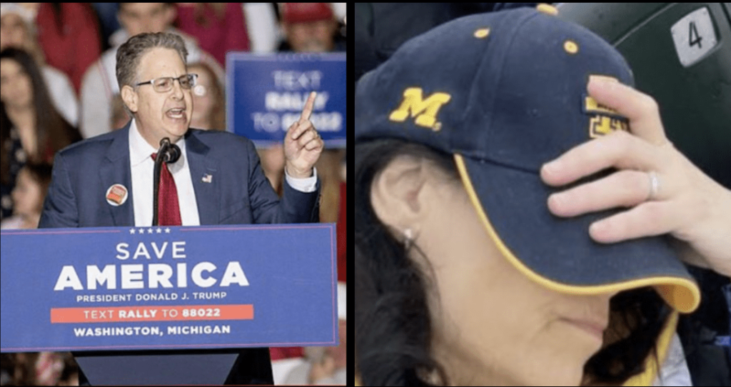 WOW! MI AG Dana Nessel Makes MULTIPLE JOKES About Being “Blackout Drunk” At MSU Football Game After Trump-Endorsed AG Candidate Matt DePerno “Fact-Checks” Her At MI Rally [VIDEO]