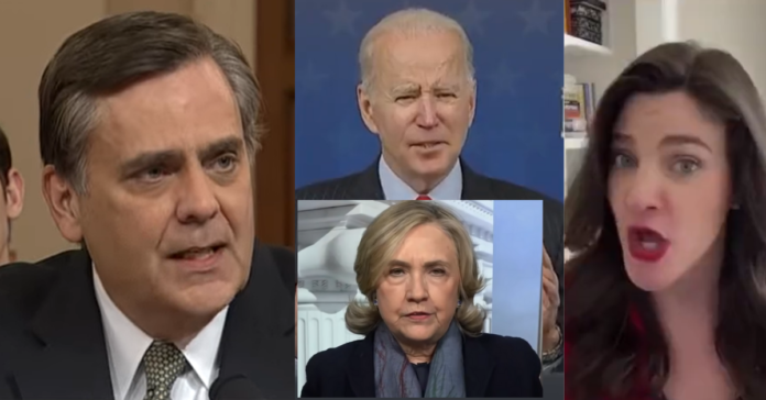 Jonathan Turley Tells Biden’s Disinfo Board To Start With Hillary Clinton Because ‘Clinton Personally Tweeted Out The Disinformation That Is The Subject Of The Federal Prosecution”