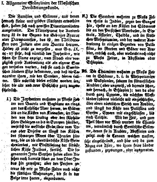 File:First depiction of historical ethnology by Semitic, Hamitic and Japhetic, 1771, Gatterer