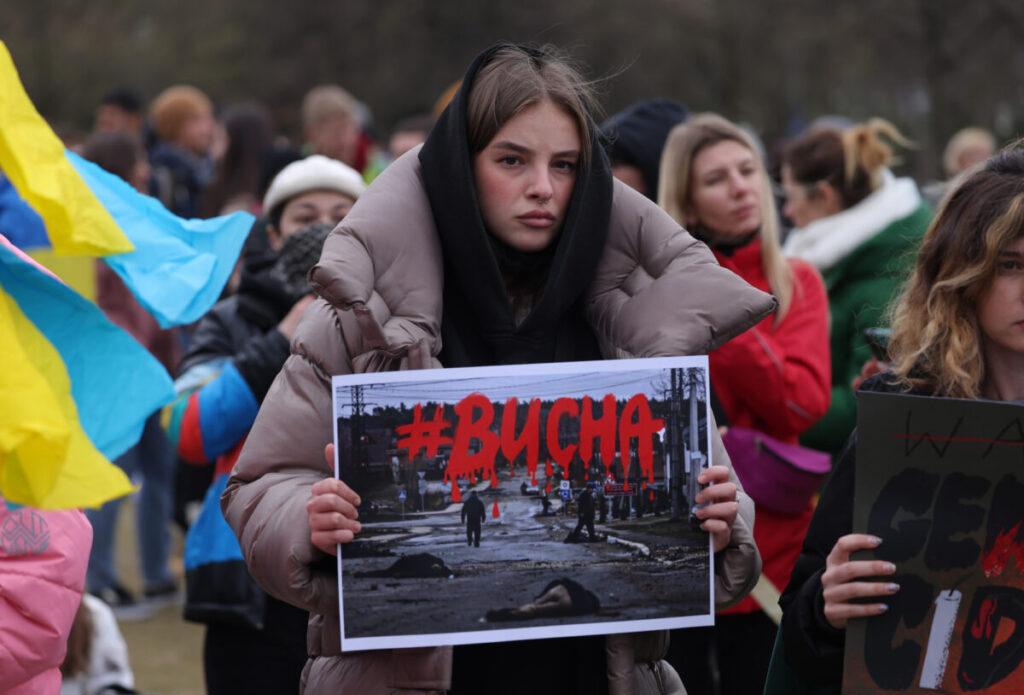 Two Mass Graves With Civilian Bodies Found in Bucha: Kyiv Police