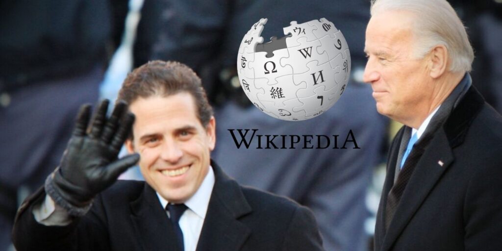 Wikipedia DELETES page for Hunter Biden's investment firm