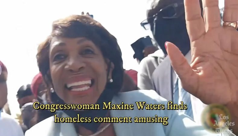 INCREDIBLE! Dem Rep. Maxine Waters Caught Laughing at Group of Homeless People Trying to Get Sect. 8 Housing…Tells Them To “Go home!” [VIDEO]