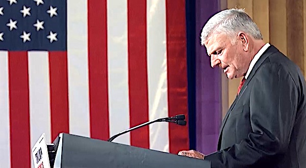 Franklin Graham: Biden has turned 'vile' with his agenda for 'mutilating bodies'