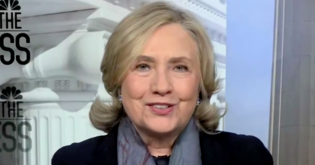 WATCH: 'Handwringing is part of the Democratic DNA,' says Hillary Clinton