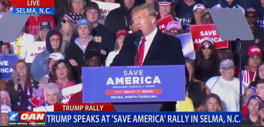 President Trump at NC Rally: “We will demand justice for the January 6th prisoners and full protection of their civil rights...