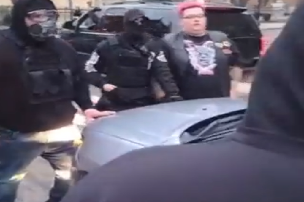 WATCH: BLM Marcher Pulls Gun on Motorist During Michigan 'Protest' After Police Shooting