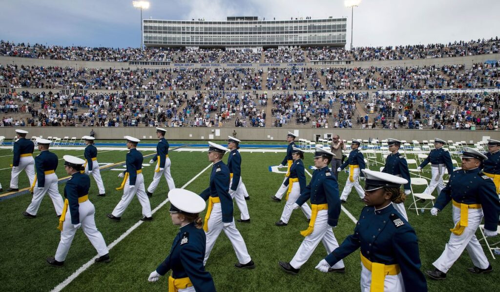 Unvaccinated cadets will graduate, but won’t receive commissions, Air Force Academy says