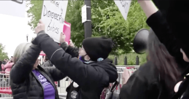 Watch Live: Mother’s Day Protest – Pro-Life, Pro-Abortion Activists Clash Outside SCOTUS