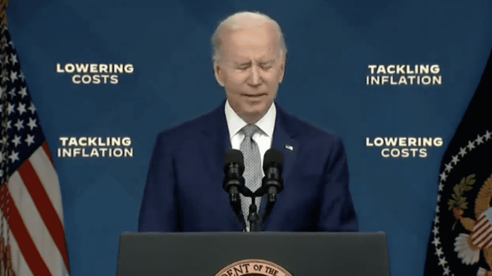 Joe Biden: “The number one threat is the strength—and that strength that we built is inflation” [VIDEO]