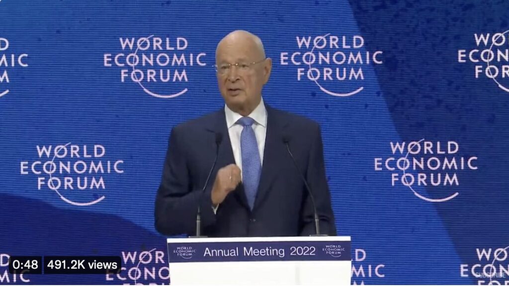 Chief Globalist Klaus Schwab, Who Dreams Of Installing Chips Into Citizen’s Brains, Tells Members of World Economic Forum]