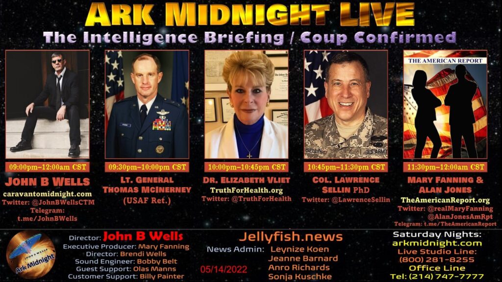 Tonight on Ark Midnight: The Intelligence Briefing /Coup Confirmed