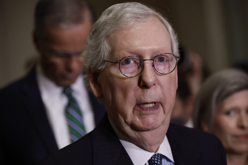 McConnell Says Congress Hopes to Approve Sweden’s NATO Bid by August