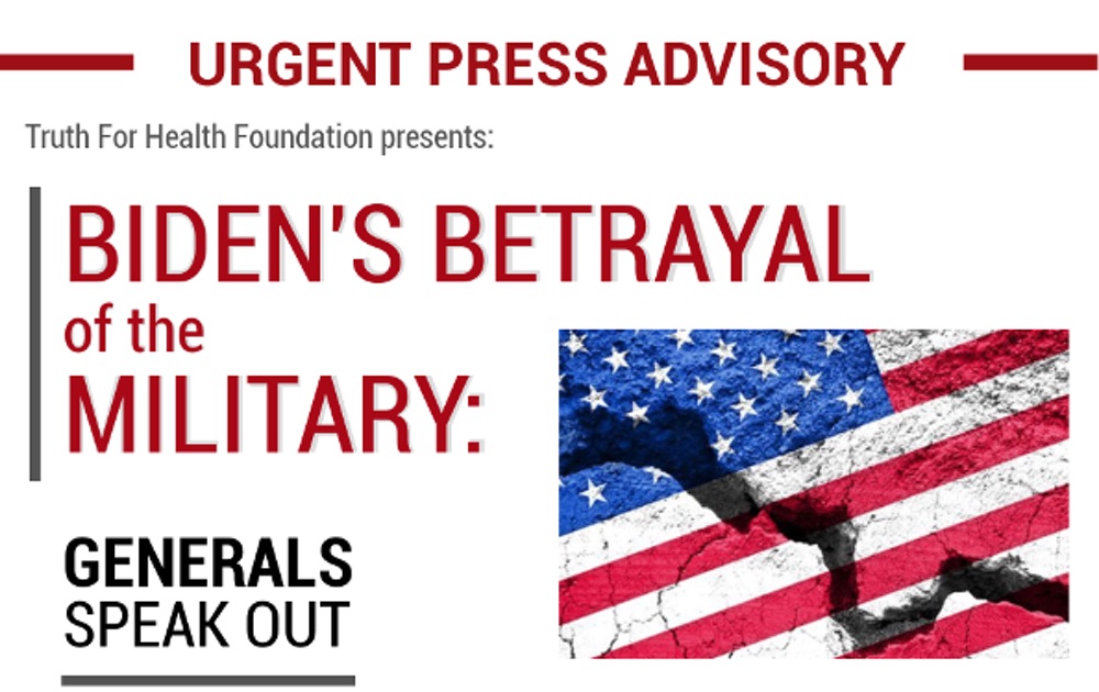 Virtual press conference ft. retired generals will expose Biden’s ‘deliberate’ destruction of US military
