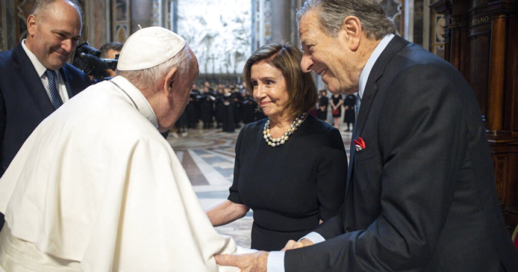 Pelosi visited with Pope Francis, received Communion during Vatican visit
