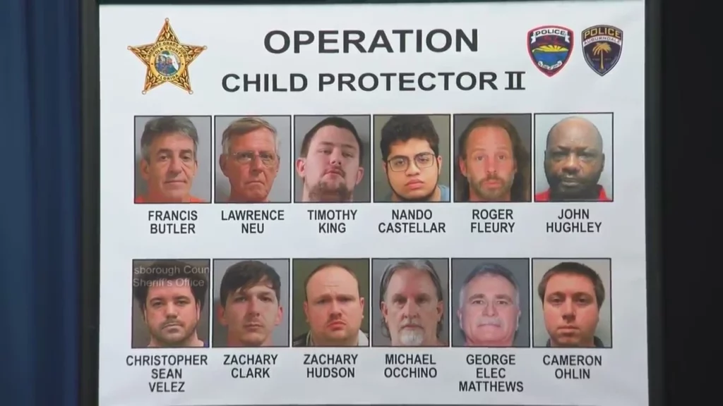 Disney bus driver among 12 arrested in Polk County child predator sting, Judd says