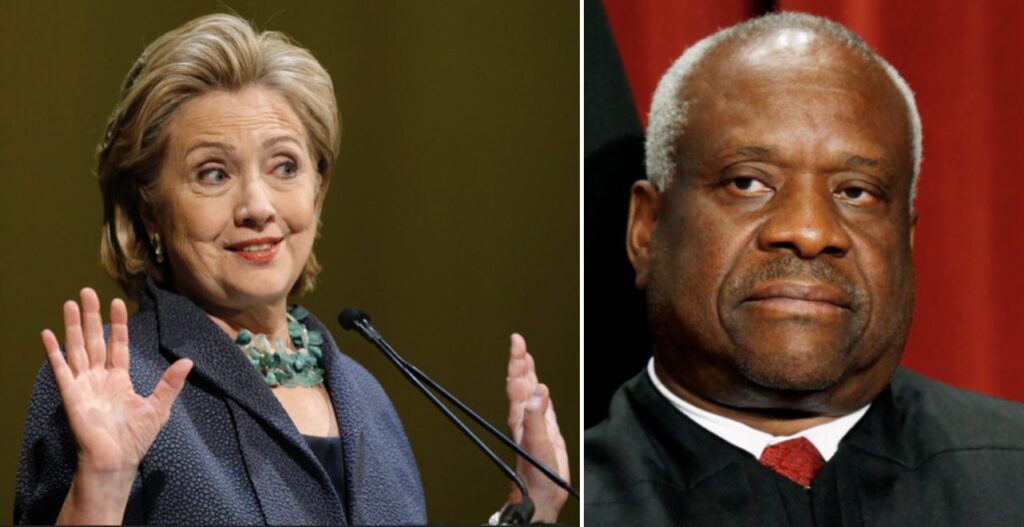 Six Supreme Court Justices Voted to Overturn Roe v. Wade...Why Has “Broomstick One” Singled Out Clarence Thomas? [VIDEO]