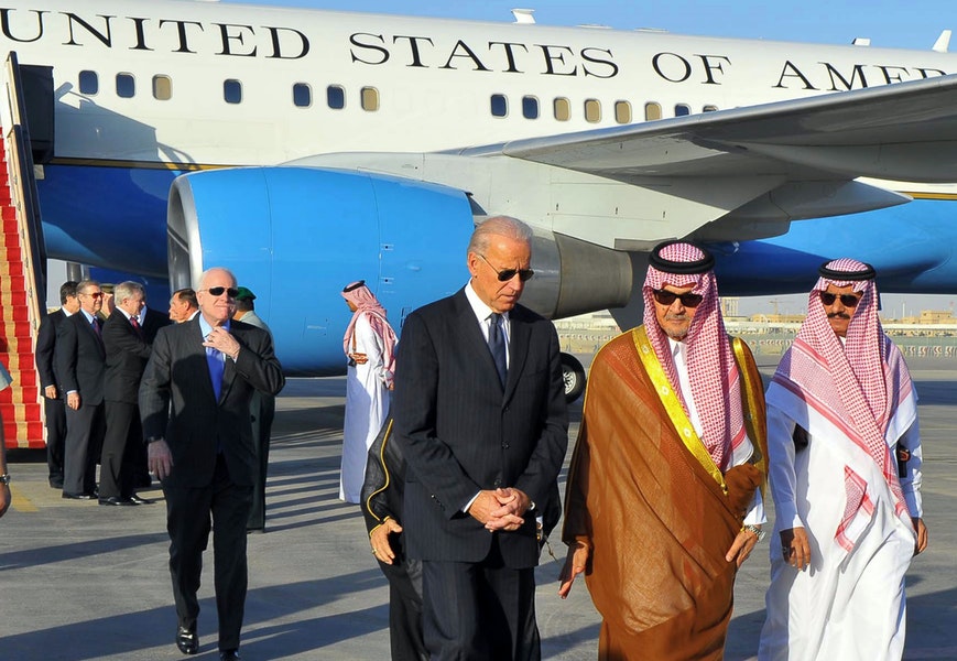 Joe Biden's Submissive -- and Highly Revealing -- Embrace of Saudi Despots