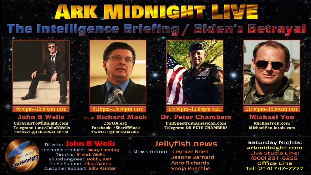 Tonight on Ark Midnight: The Intelligence Briefing / Biden's Betrayal