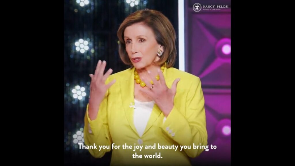Pelosi Returns to RuPaul’s Drag Race to Tout it as an American Value [VIDEO]