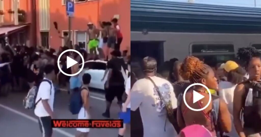 Thousands of Migrants Unleash Hell on Italy: Clash With Police, Stabbings, Families Robbed, Tourists Attacked (Watch)