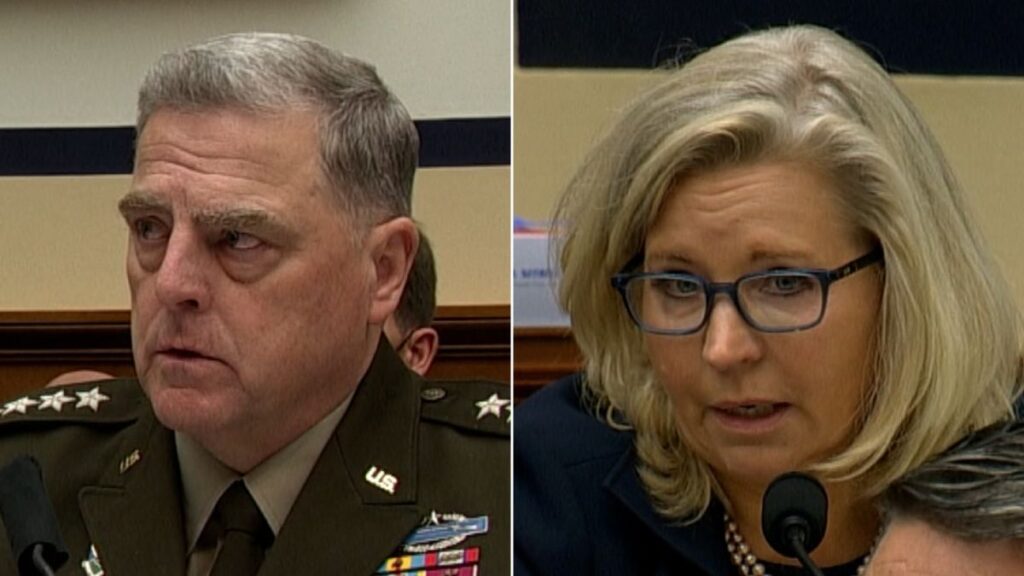 LIARS: Woke General Mark Milley And RINO Liz Cheney Team Up To Fabricate Key Detail About January 6th