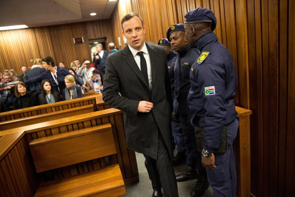 Jailed South African Paralympic Star Pistorius Met Victim’s Father