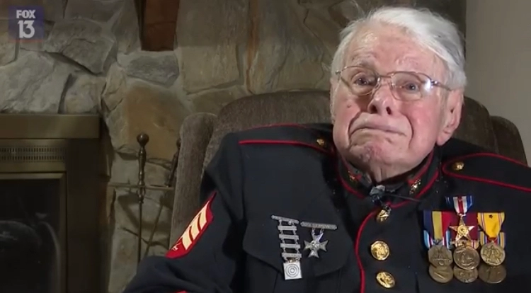 ‘This Isn’t What We Fought For’: 100-Year-Old WW2 Veteran Breaks Down Describing Modern America